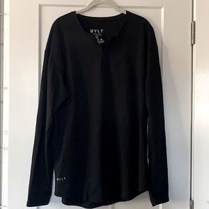 BYLT MEN’s HENLEY • NEW WITHOUT TAGS